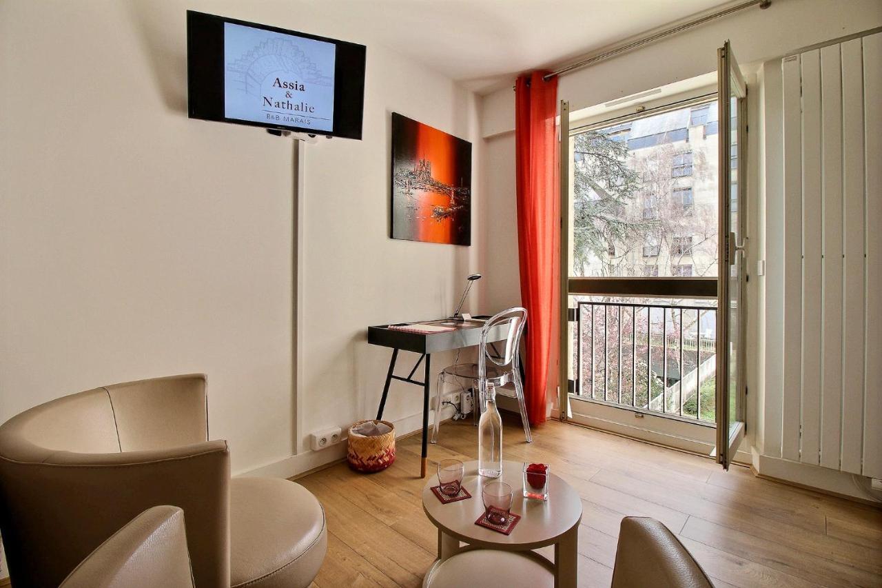 Assia & Nathalie - Luxury B&B Marais Paris Bagian luar foto